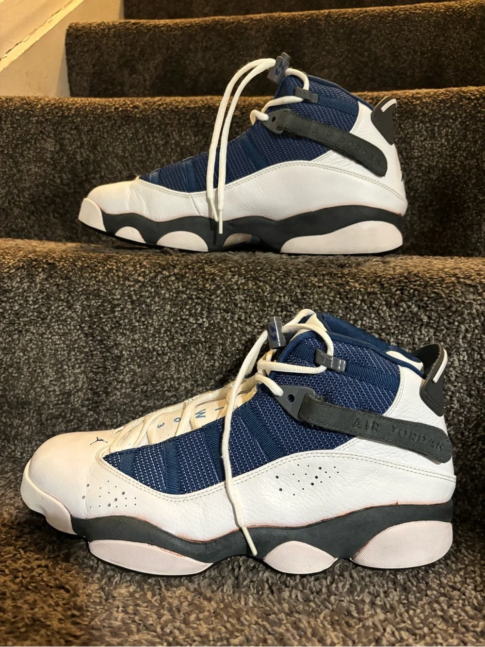 Jordan Sneakers 6 Rings Flint Mens Size 12 excellent condition authentic